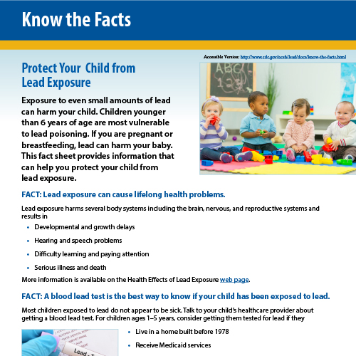 CDC Know the facts
