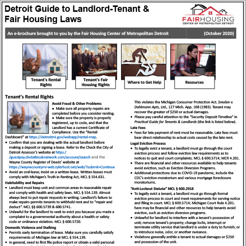 Detroit Fair Housing