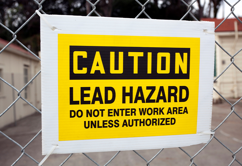 Caution Lead Hazard