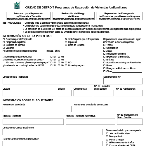 Spanish Detroit Universal App