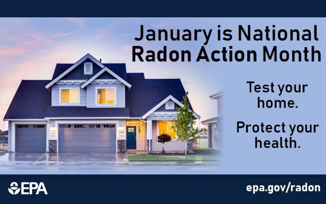 January is National Radon Action Month